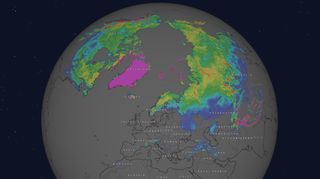 Severní polokoule má s příchodem zimy rekordně málo sněhu
